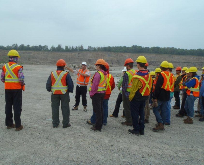 Tour of milton quarry