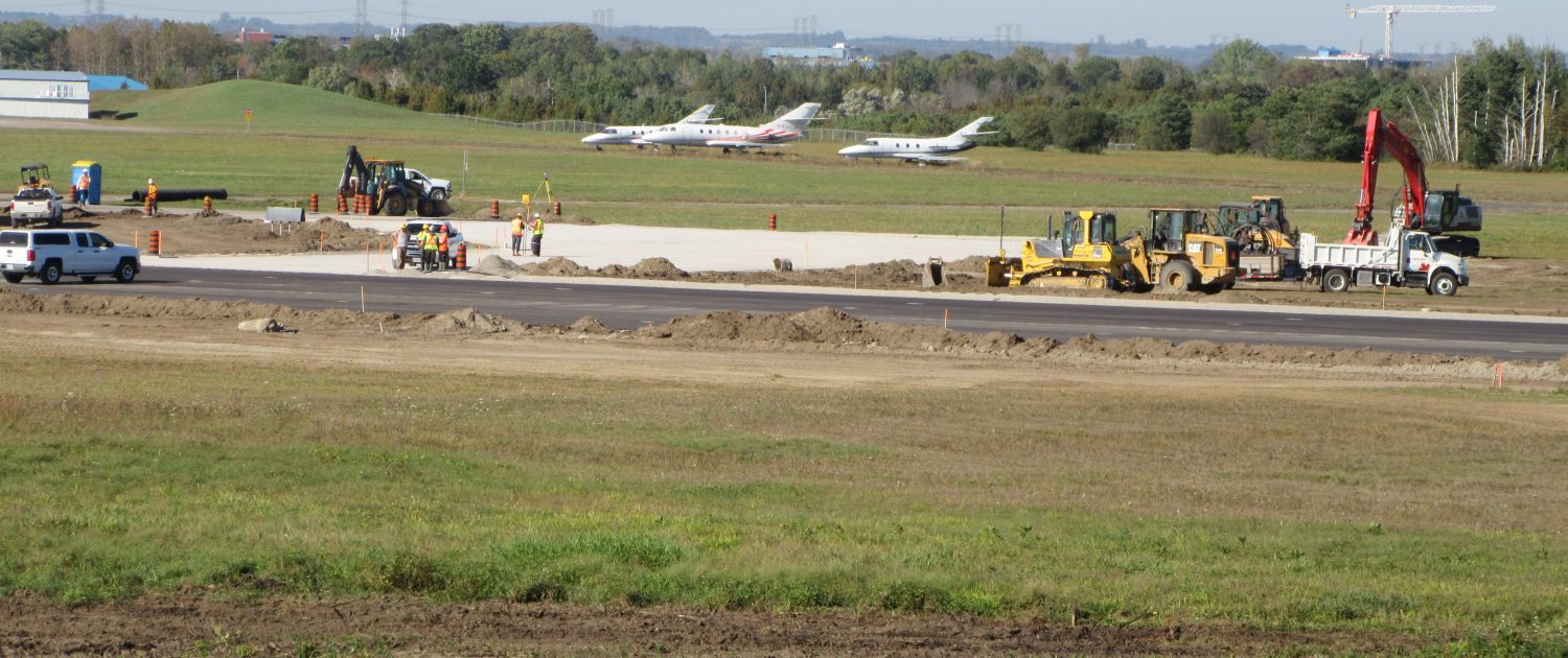 Oshawa Executive Airport job site